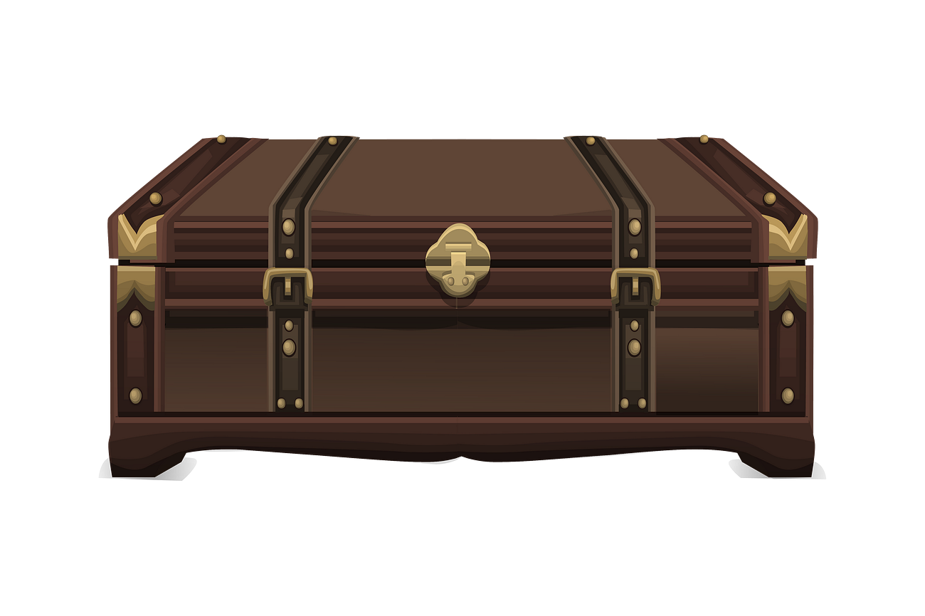 Storage chest png sticker illustration