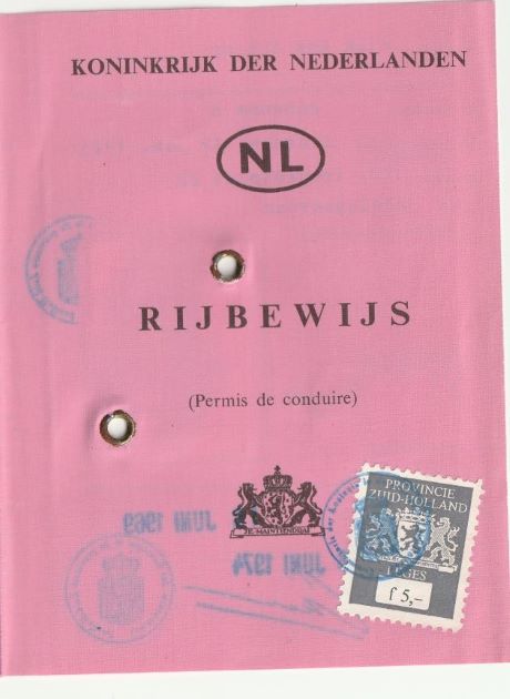 Rijbewijs 1969