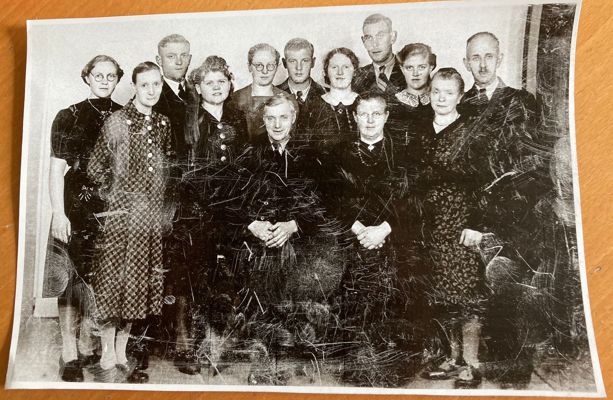 RK0201004 - Kuijer, opa en oma - foto van Gea Kuijer